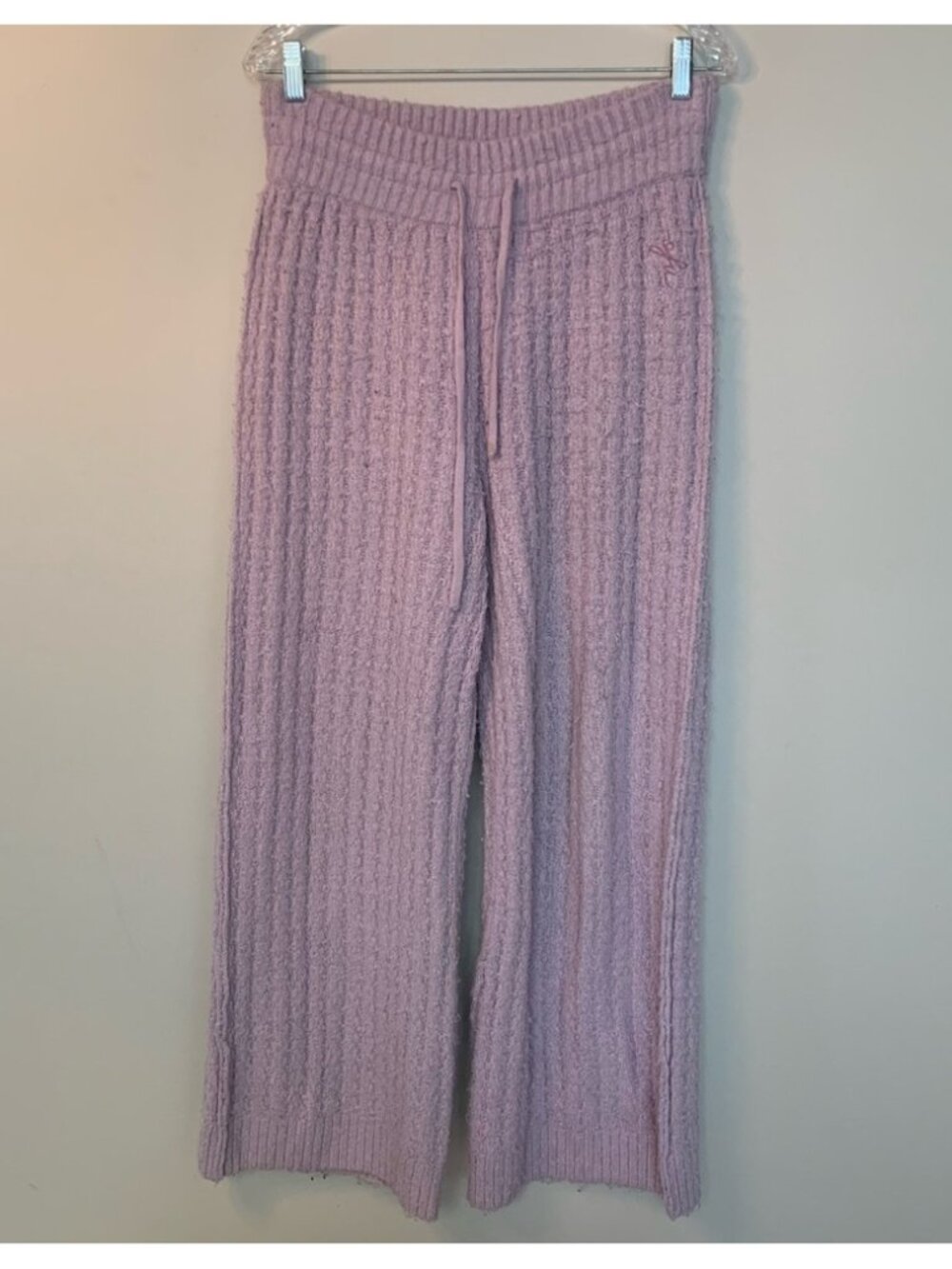 Urban Outfitters Purple Out From Under Mina Cable Knit Pant M - Picture 1 of 16